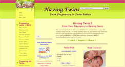 Desktop Screenshot of having-twins.com