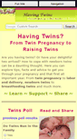 Mobile Screenshot of having-twins.com
